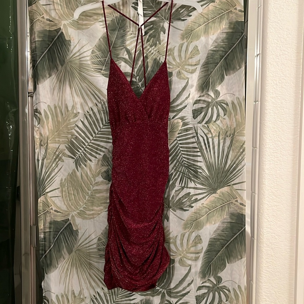 Sparkling Brandy wine cocktail dress by Windsor